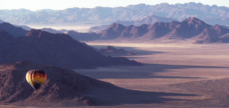 Flying over the Namib Naukluft, Namibia